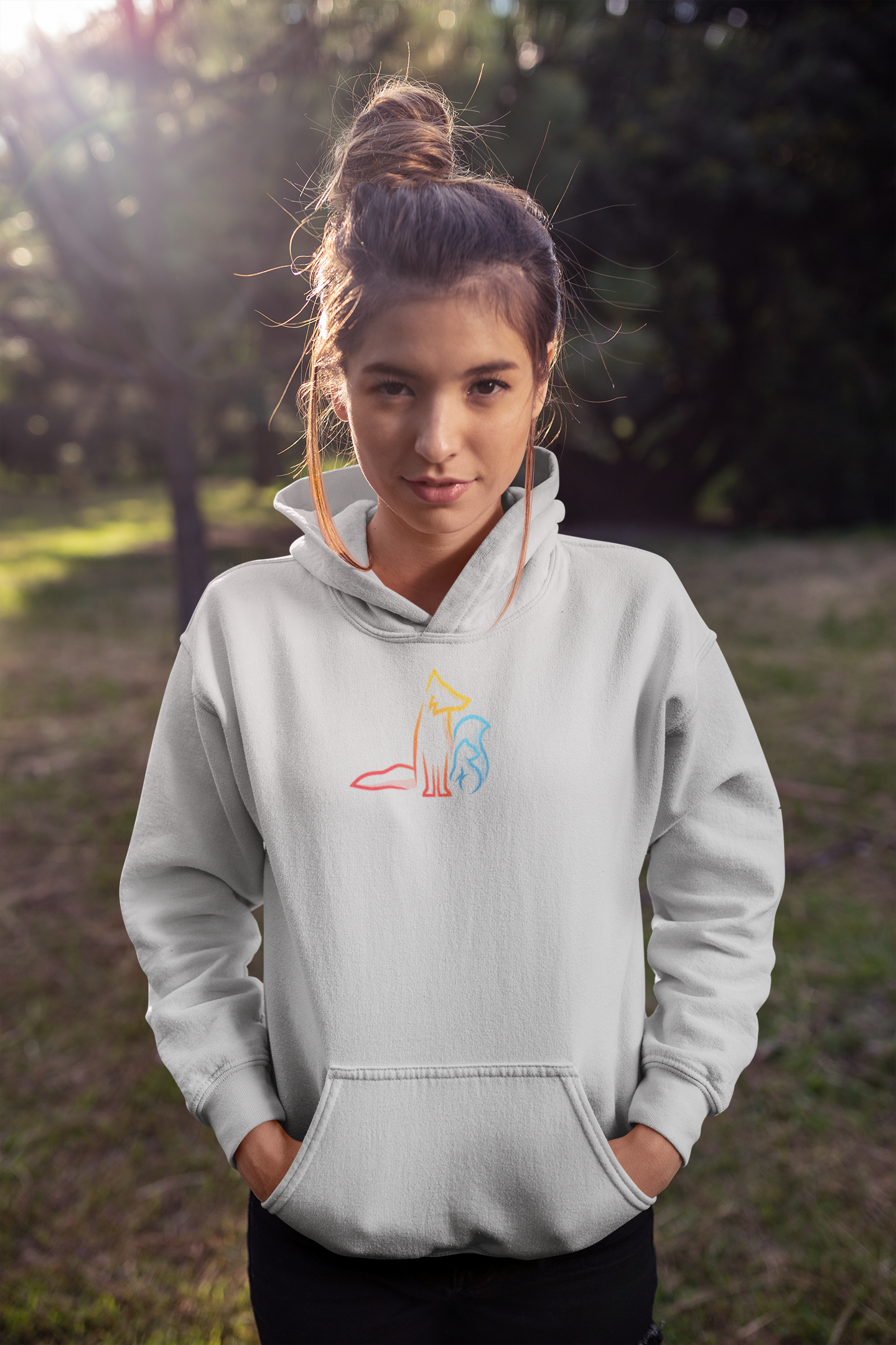 Damen Hoodie Logo Edition