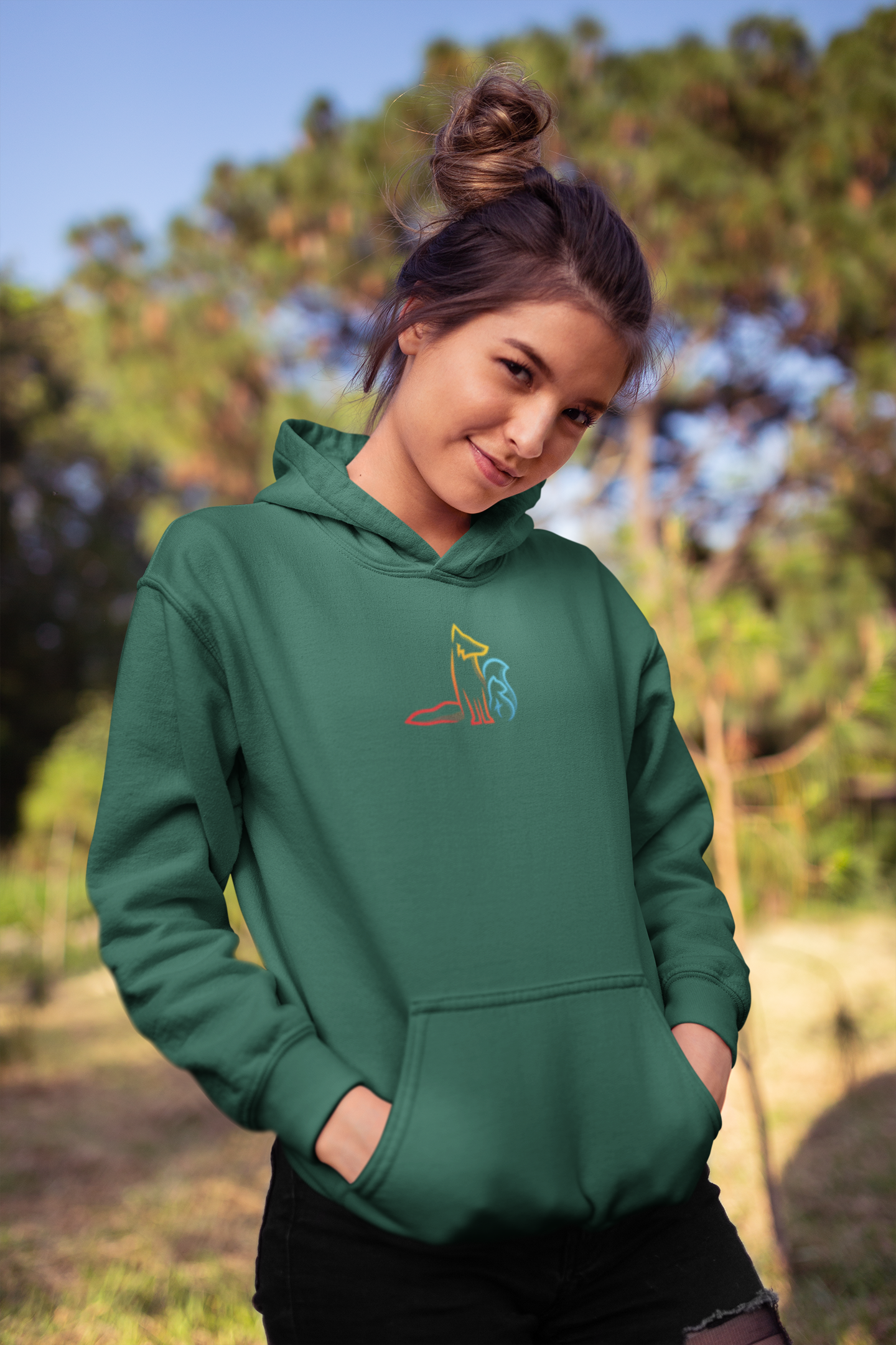 Damen Hoodie Logo Edition
