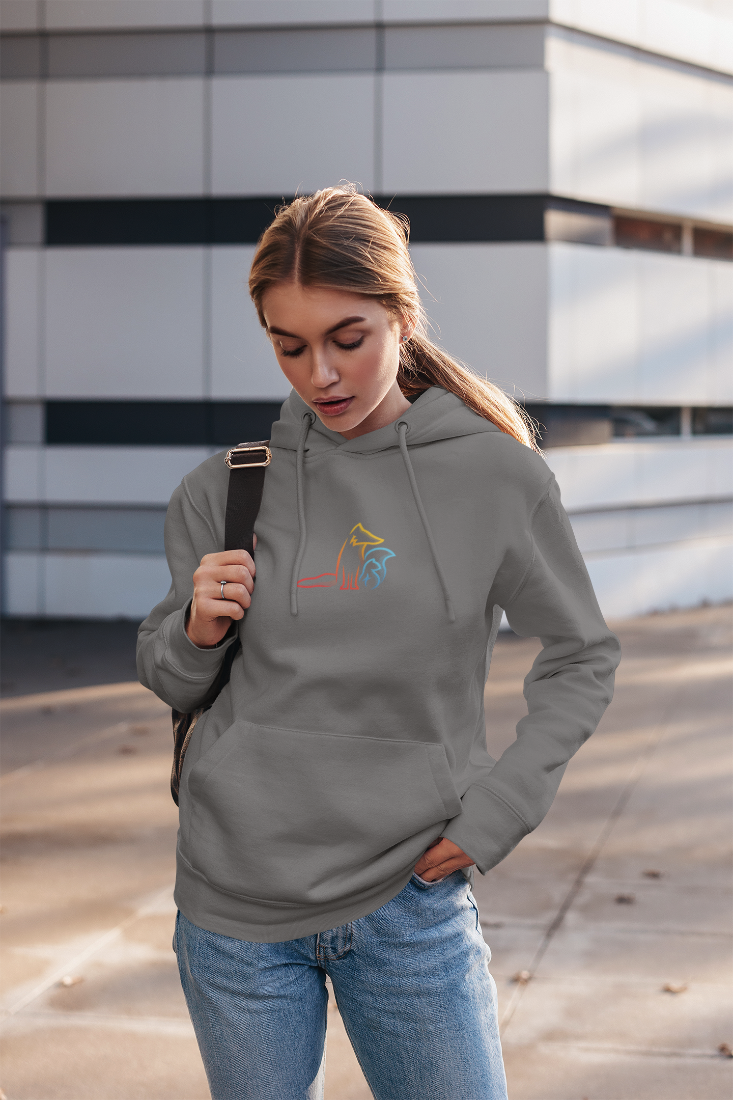 Damen Hoodie Logo Edition