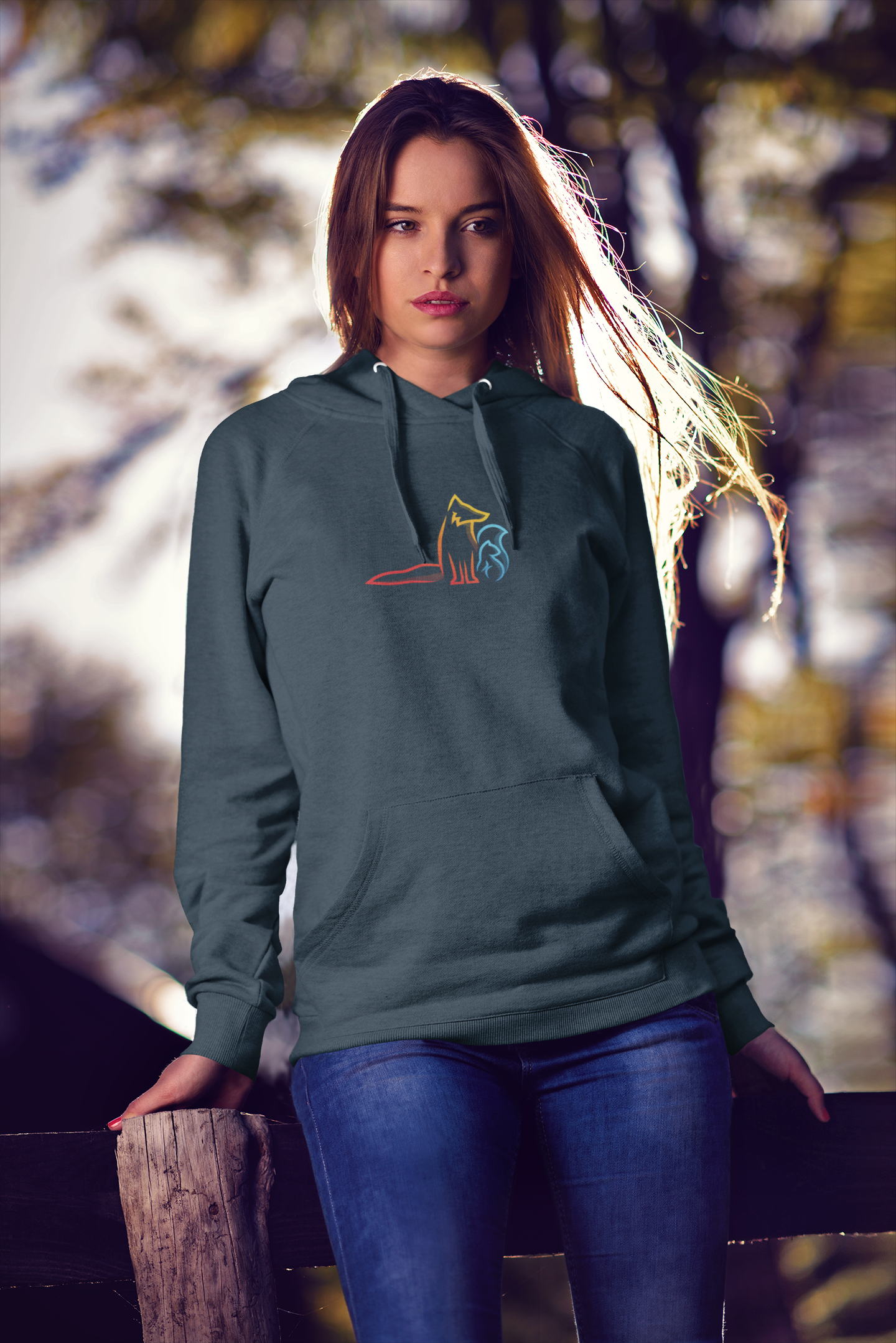 Damen Hoodie Logo Edition