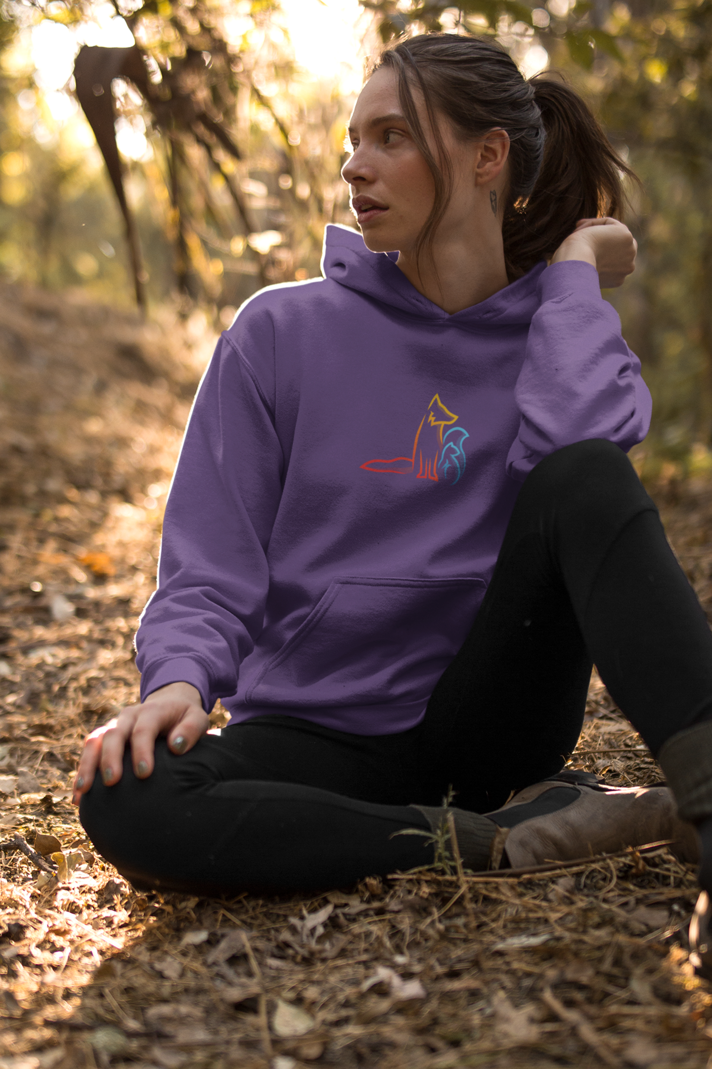 Damen Hoodie Logo Edition