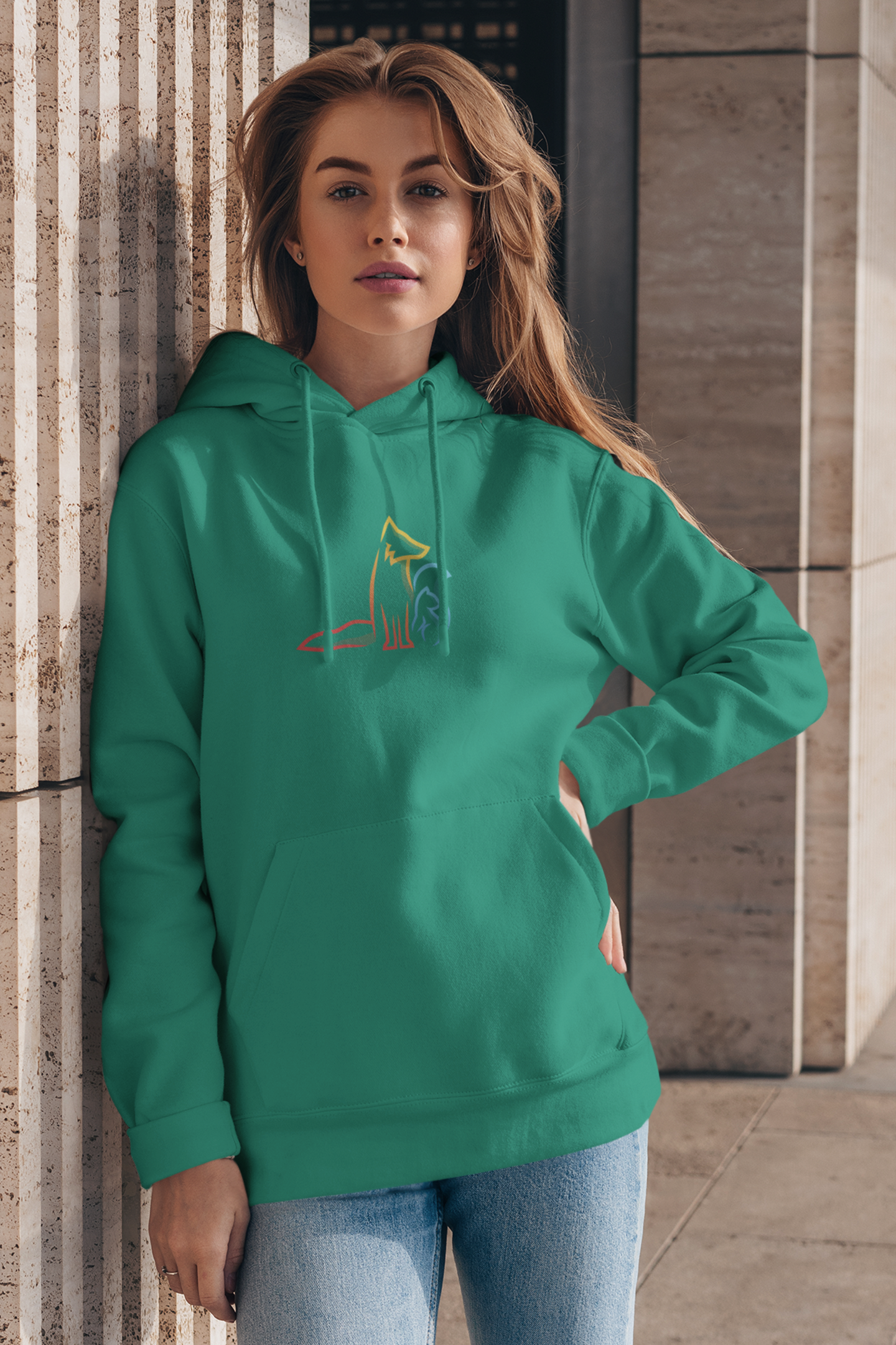 Damen Hoodie Logo Edition
