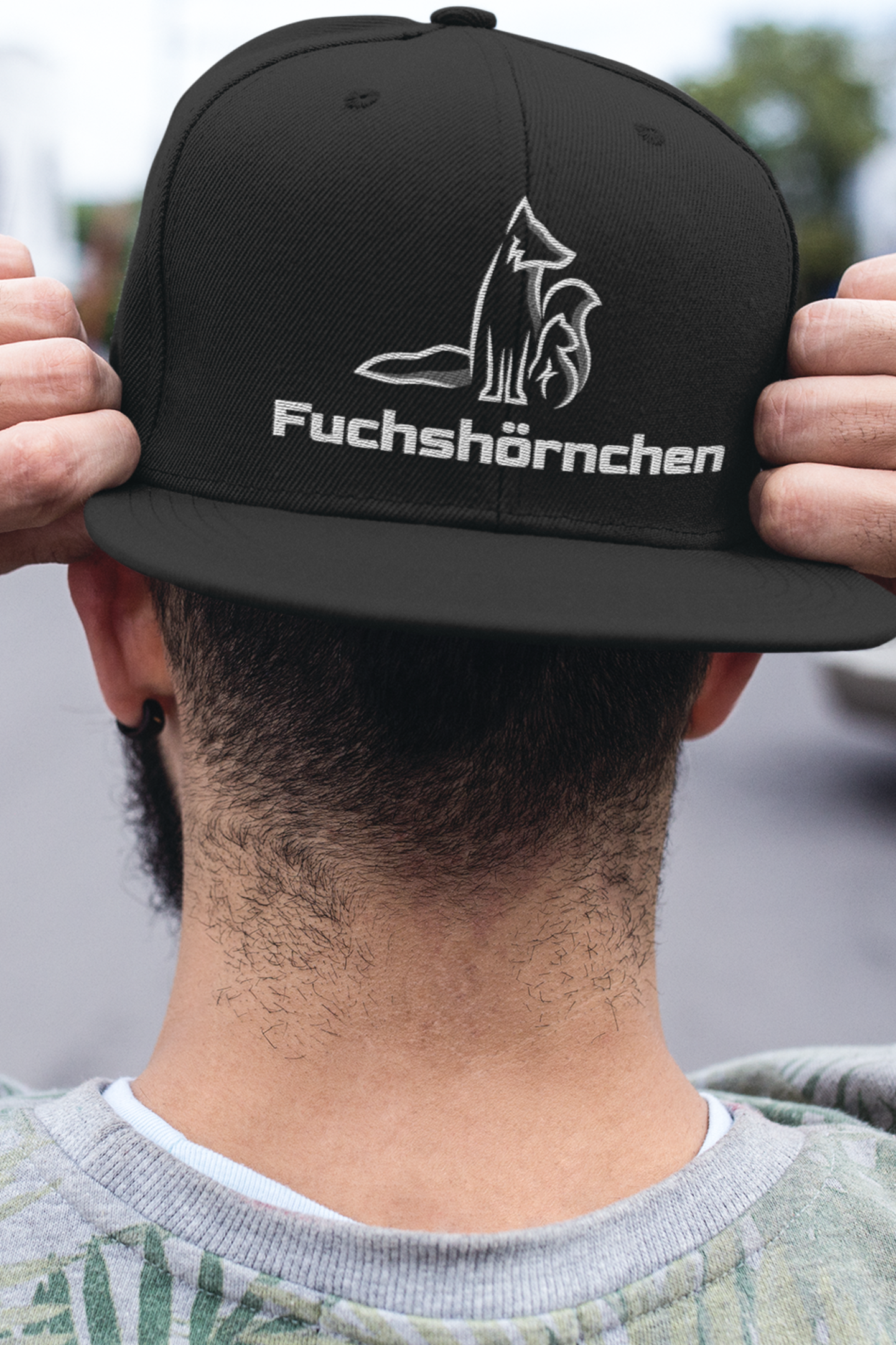 Snapback White Logo Edition