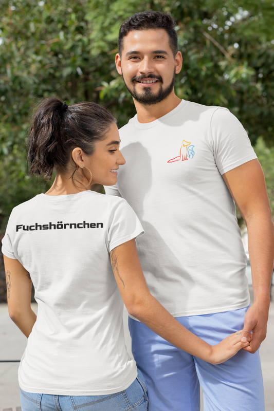 T-Shirt Premium Weiß - Logo und Schriftzug