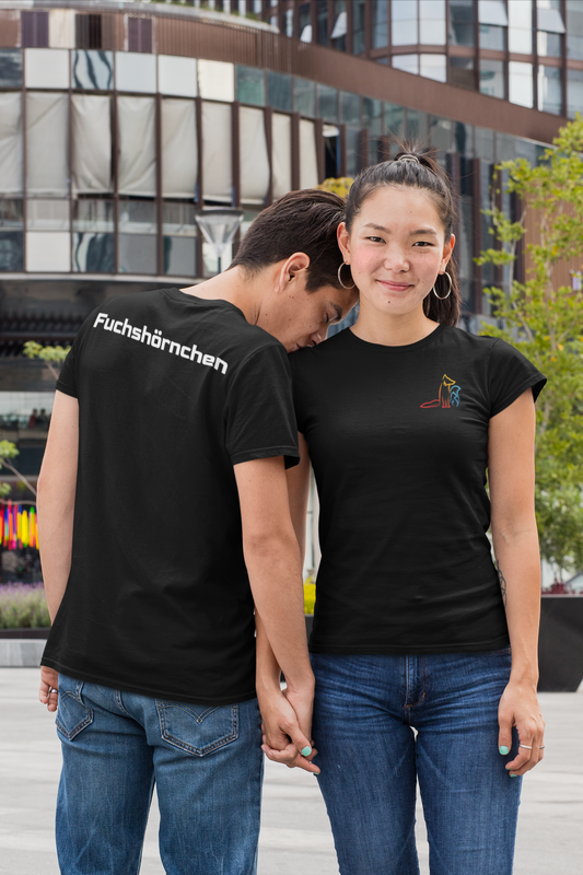 T-Shirt Premium Schwarz - Logo und Schriftzug