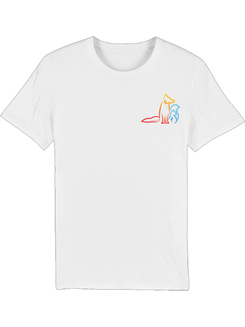 T-Shirt Premium Weiß - Logo und Schriftzug